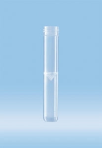 Sarstedt Rounded False Bottom Tubes - False Bottom Round Polypropylene Tube, 5 mL, 15.3 mm x 92 mm, PP, No Cap, No Graduation - 60.612.010