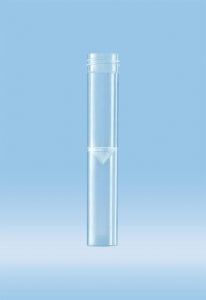 Sarsted 5ml 15.3x92mm PP Round BaseTube - TUBE, FCBS, 5ML, 15.3X92MM, PP, NO SC, FLAT - 60.612.310