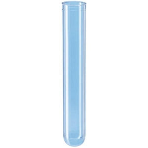 Sarstedt Graduated Micro Tube with Screw Cap - Graduated Tube with Cap and Writing Space, 5 mL, 13 mm x 75 mm, White - 62.504.019