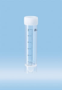 Sarstedt Sterile Conical Skirted Base PP Tubes With Screw Cap - TUBE, 30ML, SC, 107X25MM, CON / SKIRT, PP, STR - 62.543.001