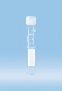 Sarstedt Flat-Bottom 5 mL Centrifuge Tubes - TUBE, SAMPLE, SARSTEDT, 5ML, 100/BG - 62.612.300