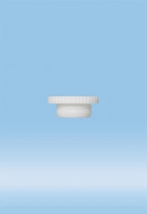 Sarstedt LDPE Push Cap for Micro Tube - CAP, PUSH, LDPE, FOR 11.5-12MM TUBES, WHITE - 65.108