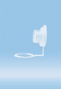 Sarstedt Reaction Tubes Push Caps - CAP, PUSH, LDPE, FOR 1.5-2ML MICRO TUBE, NAT - 65.109