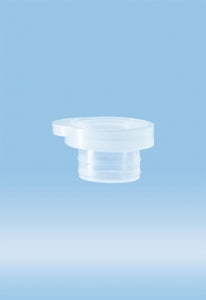 Sarstedt Reaction Tubes Push Caps - CAP, PUSH, LDPE, FLAT, FOR 10.8MM DIA TUBE - 65.697