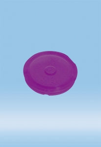 Sarstedt Inserts with Loop Screw Cap - INSERT, COLOR, F / LOOPED SCREW CAP, VIOLET - 65.713.007