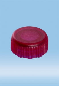 Sarstedt Screw Caps for Microtubes - CAP, SCREW, O-RING, FOR MICRO TUBE, PP, RED - 65.716.003