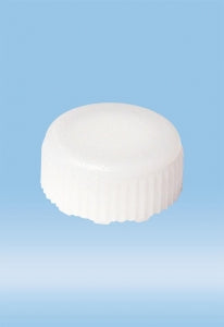 Sarstedt Screw Caps for Microtubes - CAP, SCREW, O-RING, FOR MICRO TUBE, PP, WHITE - 65.716.022