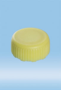 Sarstedt Inc Sterile Colour Coded Screw Caps for Microtubes - SCREW CAP, W/O-RING, MICRO TUBE, YELLOW, ST - 65.716.720