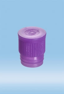 Sarstedt Push Cap - CAP, PUSH, PE, FOR 15.5&16-17MM TUBE, VIOLET - 65.793.320