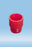 Sarstedt 13mm Push Cap - CAP, PUSH, FOR 13MM TUBE, PE, RED - 65.806.310