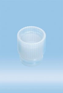 Sarstedt Push Cap - CAP, PUSH, FOR 13MM TUBE, PE, NEUTRAL, 100/BG - 65.806.515