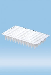 Sarstedt White Multiply PCR Plate - PCR PLATE, 0.2ML 96 WELL, NO SKRT, WHITE - 72.1978.232