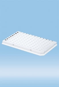 Sarstedt White Multiply PCR Plate - PCR PLATE, 96 WELL, FOR LIGHT CYCLER 480 - 72.1982.202