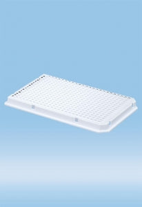 Sarstedt White Multiply PCR Plate - PCR PLATE, 384 WELL, LIGHTCYCLER 480, WHITE - 72.1985.202