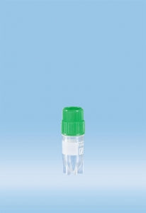 Sarstedt Sterile CryoPure Polypropylene Tubes with Screw Caps - TUBE, CRYOPURE, 1.2ML, EXT THREAD, GREEN CAP - 72.377.005