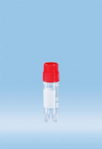 Sarstedt Sterile CryoPure Polypropylene Tubes with Screw Caps - TUBE, CRYOPURE, 2ML, EXT THREAD, RED CAP - 72.379.002