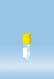 Sarstedt Sterile CryoPure Polypropylene Tubes with Screw Caps - TUBE, CRYOPURE, 2ML, EXT THREAD, YELLOW CAP - 72.379.004