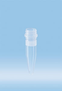 Sarstedt Conical Base Tubes Without Cap - MICRO TUBE, SC, 1.5ML, PP, CONICAL, NO CAP - 72.607