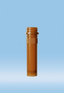 Sarstedt Conical SkirtedPP Tubes Without Cap - Micro Tube without Screw Cap, 2 mL, Polypropylene, Amber - 72.609.003