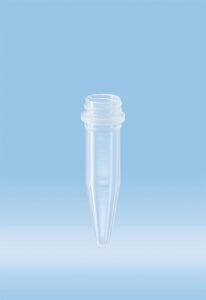 Sarstedt Sterile Conical Base Tube Without Cap - MICRO TUBE, SC, 1.5ML, NO CAP / KNURL, D BG, ST - 72.687.772