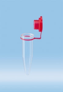 Sarstedt Reaction Microtubes WithCap - MICRO TUBE, 1.5ML, PP, CONICAL, RED LOOP CAP - 72.688.003