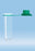 Sarstedt 2ml Microtube with LDPE Push Cap - MICRO TUBE, 2ML, PP, CONICAL, GREEN LOOP CAP - 72.689.002