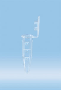 Sarstedt Reaction Microtubes WithCap - MICRO TUBE, 1.5ML, PP, WIDE HINGE CAP - 72.690.001