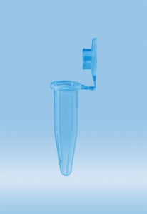 Sarstedt Reaction Microtubes WithCap - MICRO TUBE, 1.5ML, PP, FLAT CAP, BLUE - 72.690.475