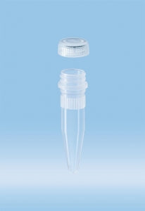 Sarstedt Type D 1.5ml Micro Tubes - MICRO TUBE, 1.5ML, PP, CONICAL, SCREW CAP - 72.692