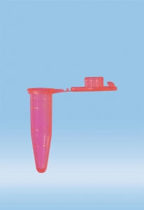 Sarstedt Safe Seal MicroTube - MICRO TUBE, 0.5ML, PP, SAFESEAL, RED - 72.704.002