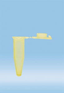 Sarstedt Safe Seal Conical Tube WithCap - MICRO TUBE, 1.5ML, PP, SAFESEAL, YELLOW - 72.706.004