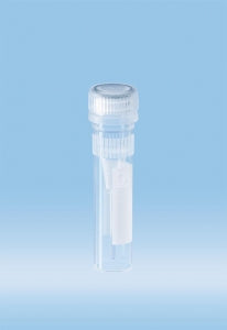 Sarstedt Type A 0.5ml Micro Tubes - Polypropylene Microtube, Conical / Skirt Base with Screw Cap, Assembled, PCR Performance Tested, 0.5 mL - 72.730.406