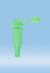 Sarstedt Sample Cups for Cobas System - CUP, SAMPLE, 0.6ML, CONICAL, COBAS BIO, GREEN - 73.910.002