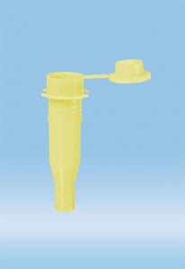 Sarstedt Sample Cups for Cobas System - CUP, SAMPLE, 0.6ML, CONICAL, COBAS BIO, YELLW - 73.910.003