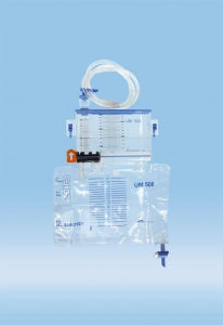 Sarstedt UM500 with Urine Exchange Bag - SYSTEM, URINE MEASURE, UM500, 2L, W/HOOKS - 74.5610.100