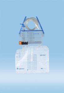 Sarstedt UM500 with Urine Exchange Bag - SYSTEM, URINE MEASURE, UM500, 3L, W/STRAPS - 74.5630.200