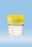 Sarstedt 70ml-500ml Containers with Screw Cap - CONTAINER, 70ML, PP, YELLOW PE SC, LABEL, STR - 75.9922.730