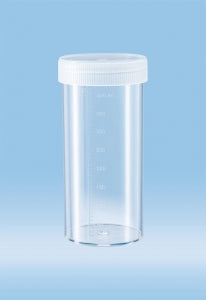 Sarstedt 70ml-500ml Containers with Screw Cap - CONTAINER, 500ML, PP, NATURAL PE CAP, GRAD - 75.9922.812