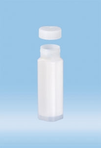 Sarstedt Mailing Container Cap - CONT, MAIL, 28X114MM, 100ML, HDPE, W/LINER - 78.573