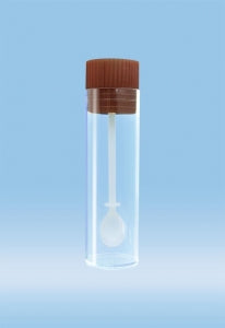 Sarstedt Sterile Faeces PS Container With Screw Cap - TUBE, FAECES, 75X23.5MM, PS, FB, SPOON, STR - 80.621