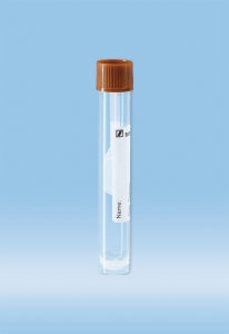 Sarstedt Faeces Container With Screw Cap - TUBE, FAECES, 101X16.5MM, PP, SHORT SPOON, SC - 80.623.022