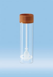 Sarstedt Faeces Container With Screw Cap - TUBE, FAECES, 76X20MM, SC, SPOON - 80.734