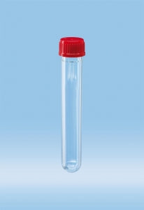 Sarstedt Sterile Round base WithScrew Cap tubes - TUBE, TC, 12ML, ROUND BASE, 99X16MM, PS, STR - 83.9923.943