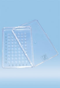 Sarstedt Test Plate with Lid - PLATE, MICROMULTI-TEST, 60-WELL, CB, PS, ST - 83.9923.972