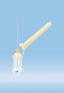 Sarstedt S-Monovette Safety Needles with Yellow Color Code - NEEDLE, SAFETY, 20GX1.5", YELLOW, MEMBR SC - 85.1160.200