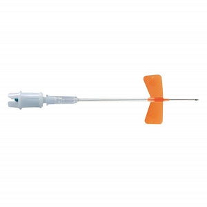 Sarstedt Safety-Multifly Needle - Multifly Needle, Orange, 25G x 80 mm - 85.1642.005