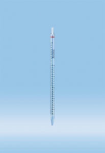 Sarstedt Clear Polystyrene Serological Pipette - PIPET, SEROLOGICAL, 25ML, RED, INDV WRP, ST - 86.1685.001