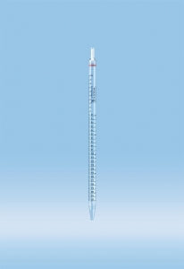 Sarstedt Clear Polystyrene Serological Pipette - PIPET, SEROLOGICAL, 25ML, RED, STR, 20/BG - 86.1685.020