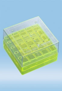 Sarstedt Cryo Storage Box - CRYO BOX, 25 TUBES, YELLOW - 93.872.425