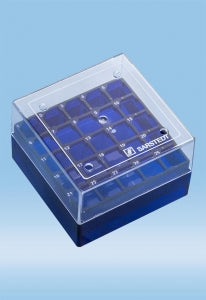 Sarstedt Cryo Storage Box - CRYO BOX, 25 TUBES, BLUE - 93.872.625